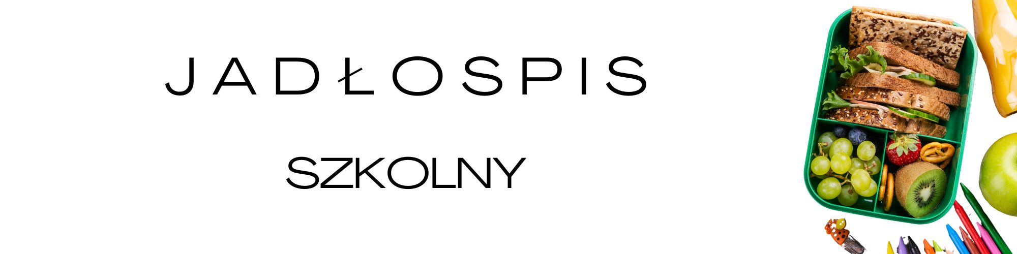 JADLOSPIS SZKOLNY 40 x 10 cm 1