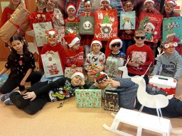 Mikołajki w klasie 3a