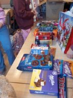 Finał akcji Paczka dla seniora z klasą 3a